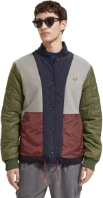 Scotch&Soda Men's Reversible Bomber Jacket
