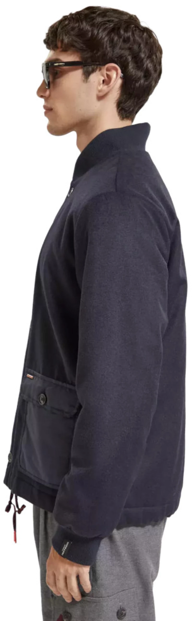 Scotch&Soda Men's Reversible Bomber Jacket