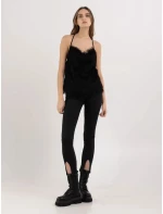 Replay Jersey Top With Fringes