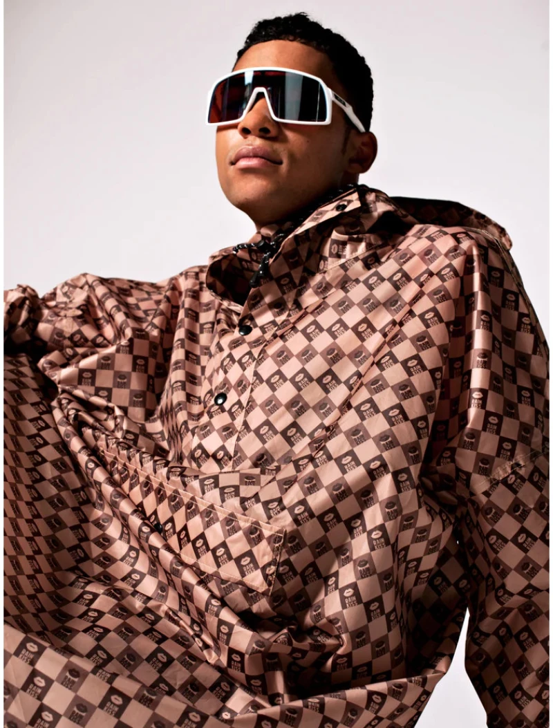 Rainkiss Rain Poncho Damier