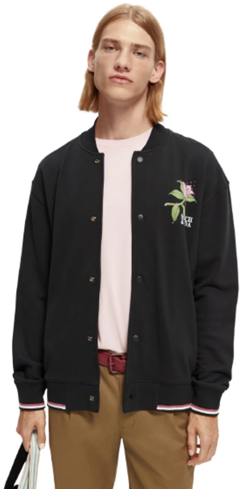 Scotch & Soda Men's bomber sweatshirt