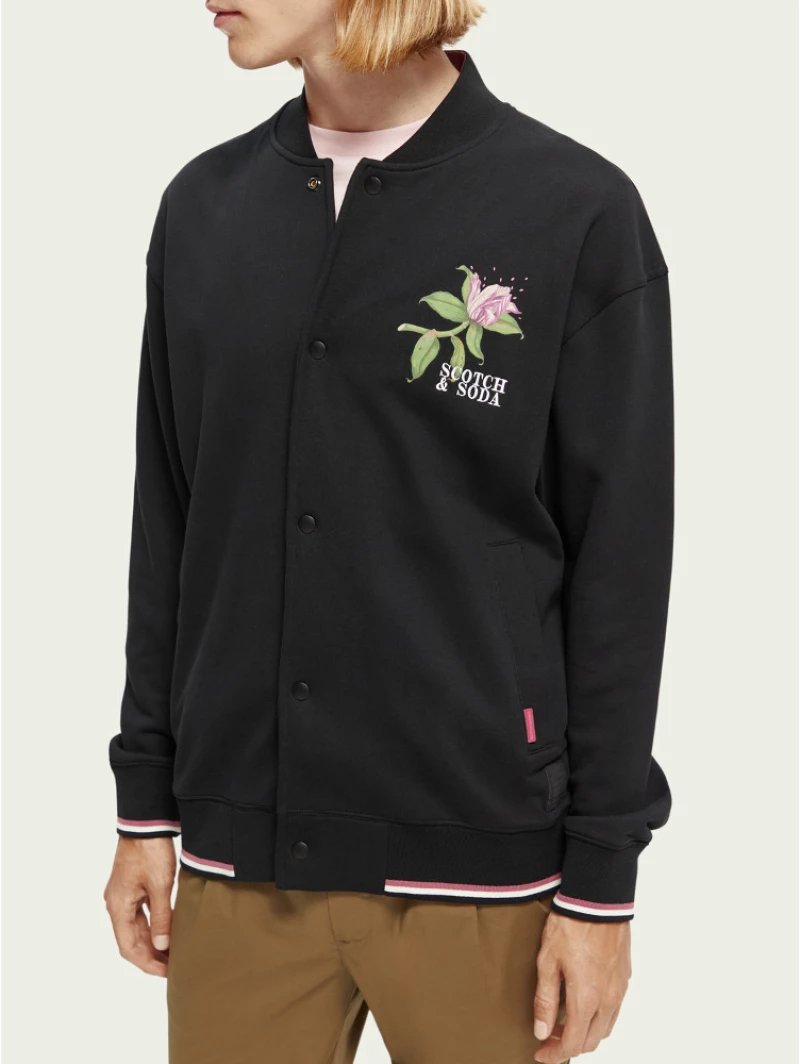 Scotch & Soda Men's bomber sweatshirt