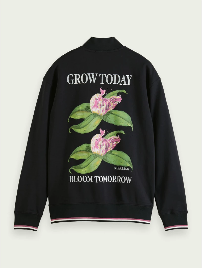 Scotch & Soda Men's bomber sweatshirt