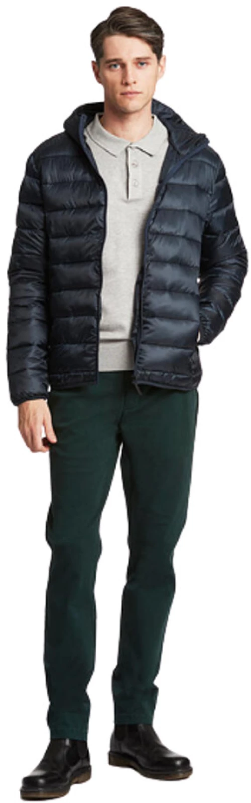 Lindbergh Men's Padded Jacket Navy