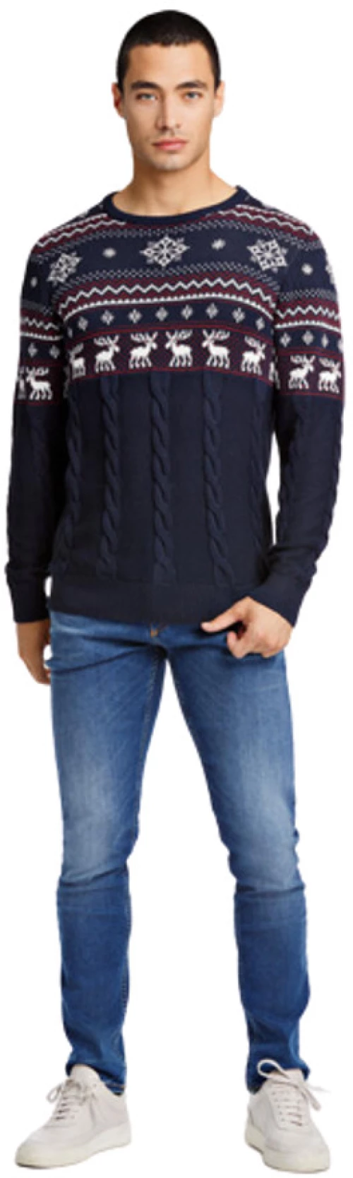 Lindbergh Xmas Cable Knit
