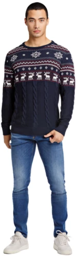 Lindbergh Xmas Cable Knit