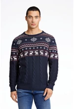Lindbergh Xmas Cable Knit