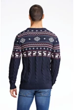 Lindbergh Xmas Cable Knit