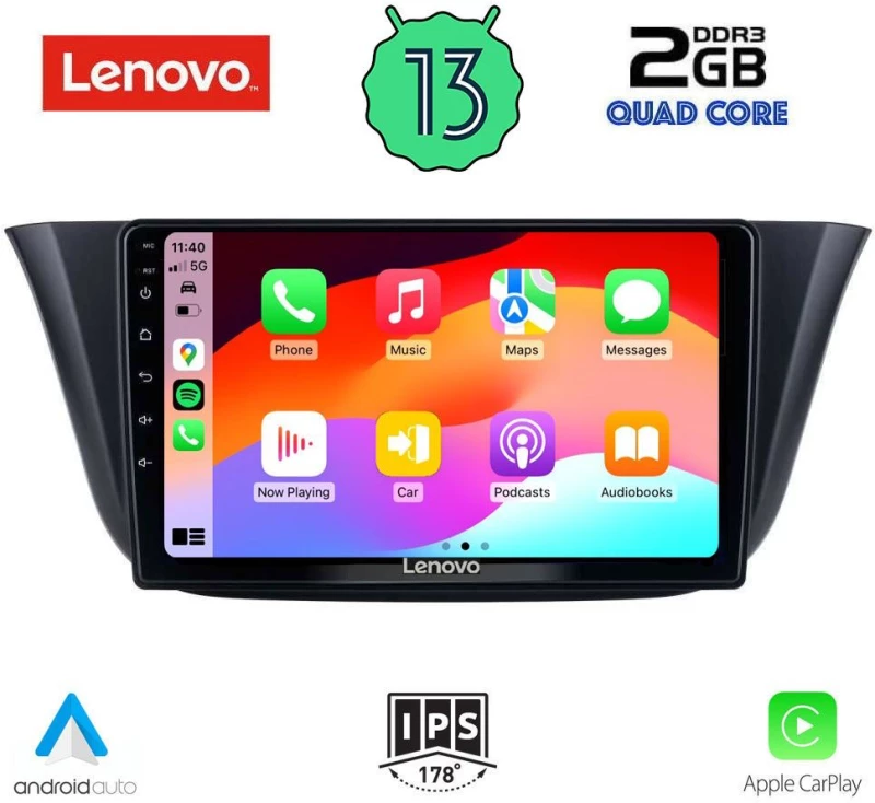 LENOVO LVD 4265_CPA (9inc) MULTIMEDIA TABLET OEM IVECO DAILY mod. 2014+gt;