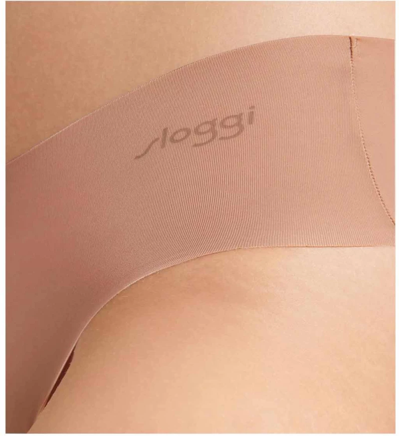 Sloggi γυναικείο εσώρουχο μπέζ x2 zero microfibre hipster 10214689 00me/me