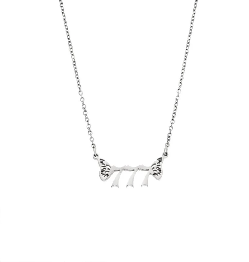 Κολιέ Senza Stainless Steel, Angel Numbers SSD5203-7SR