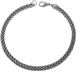 Βραχιόλι Senza Stainless Steel Gun Metal SSD4856GMBR