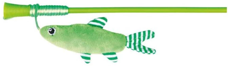 Trixie Παιχνίδι Ραβδί με Ψάρι Βελούδινο με Catnip 42cm