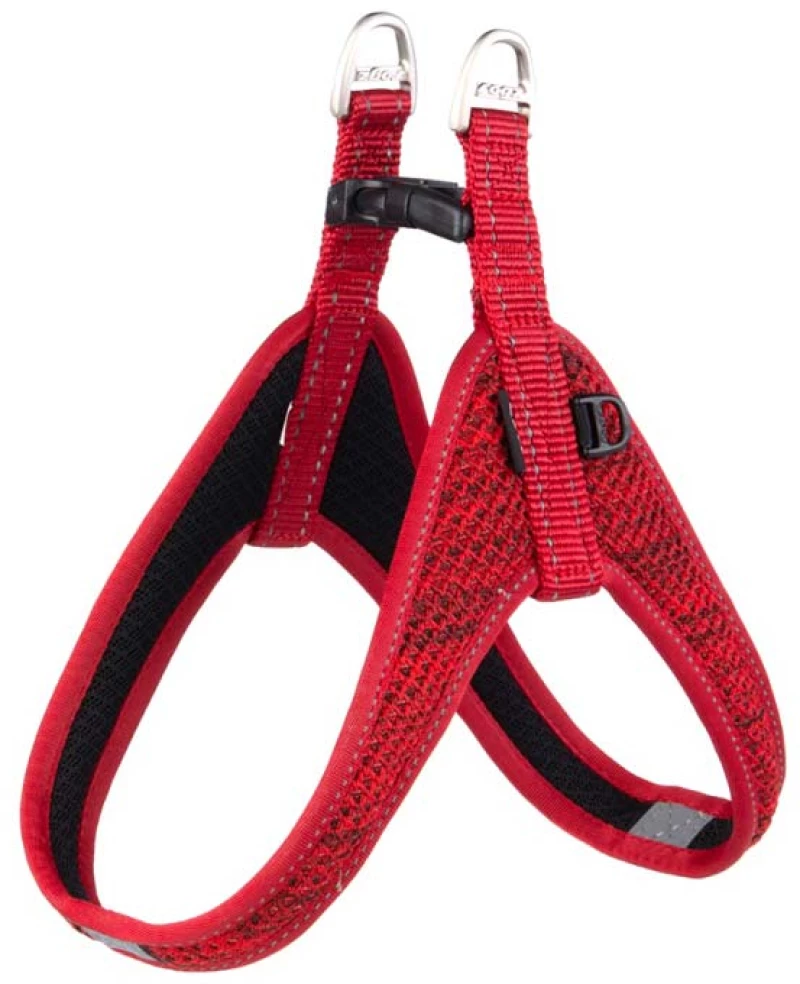 Rogz Σαμαράκι Σκύλου Fast Fit Red Small-Medium 47cm