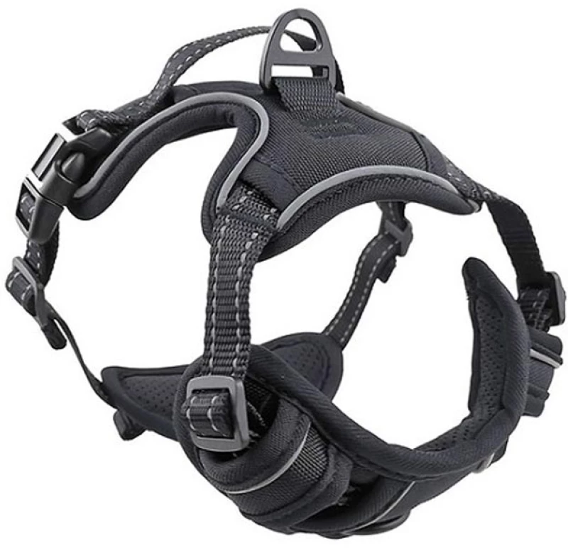 Goget Pro Σαμαράκι Σκύλου με Χειρολαβή Μαύρο XS 1.5x30-45cm