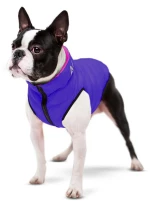 Waudog AiryVest Dog Jacket Reversible  Pink-Purple XSmall 30cm