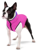 Waudog AiryVest Dog Jacket Reversible  Pink-Purple XSmall 30cm