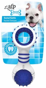 AFP Παιχνίδι Σκύλου Οδοντικής Φροντίδας Dental Rattle 11,6x5x4,7cm
