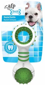 AFP Παιχνίδι Σκύλου Οδοντικής Φροντίδας Dental Rattle 11,6x5x4,7cm
