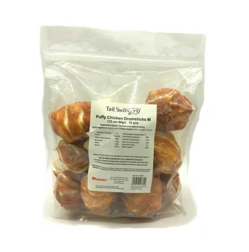 Tail Swingers Puffy Μπουτάκια Κοτόπουλου M 12cm 80gr 12τμχ
