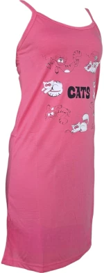 Βαμβακερό νυχτικάκι με λεπτή τιράντα Cats ΣΟΜΩΝ