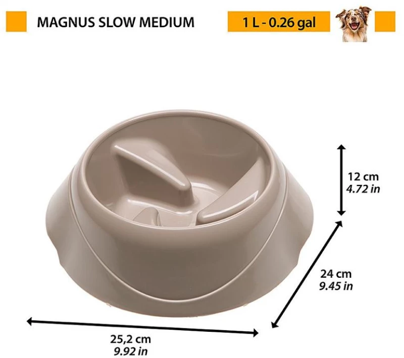 Ferplast Μπολ Magnus Slow 1lt