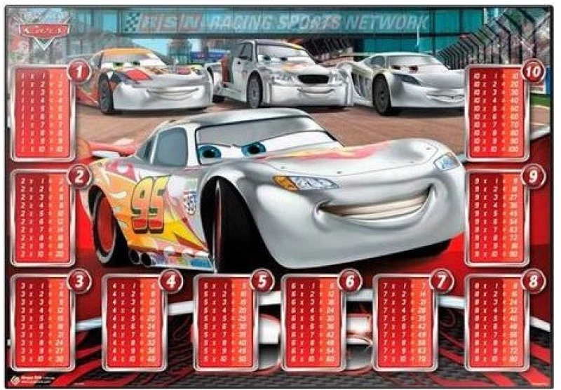 Σουμέν Γραφείου Deskmat Erik Cars Silver 50x35cm TSEH182