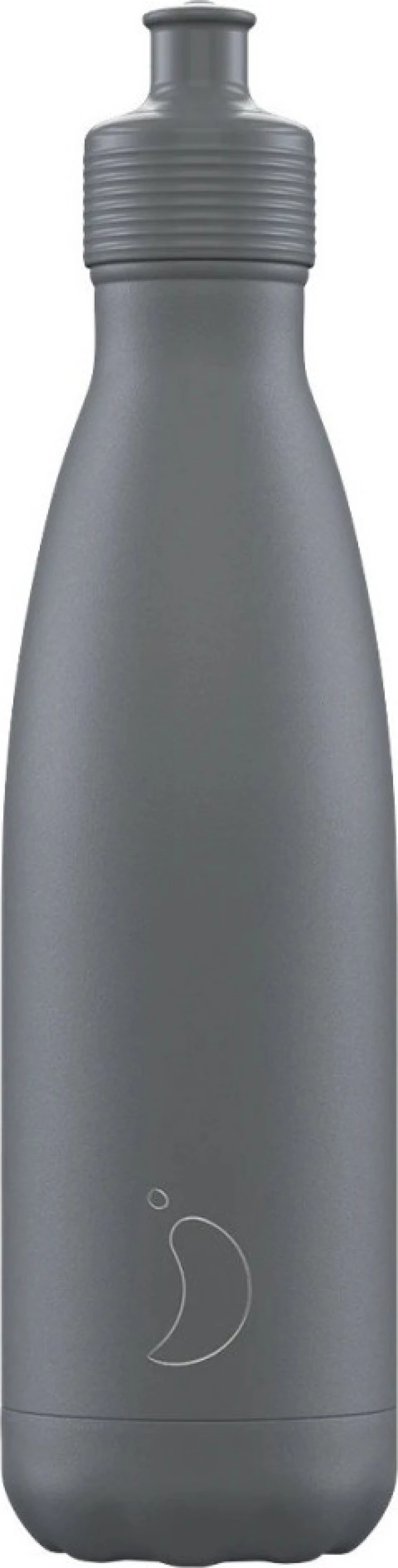 Ανοξείδωτο Μπουκάλι Chilly's Sports Bottle Grey 500ml 23103