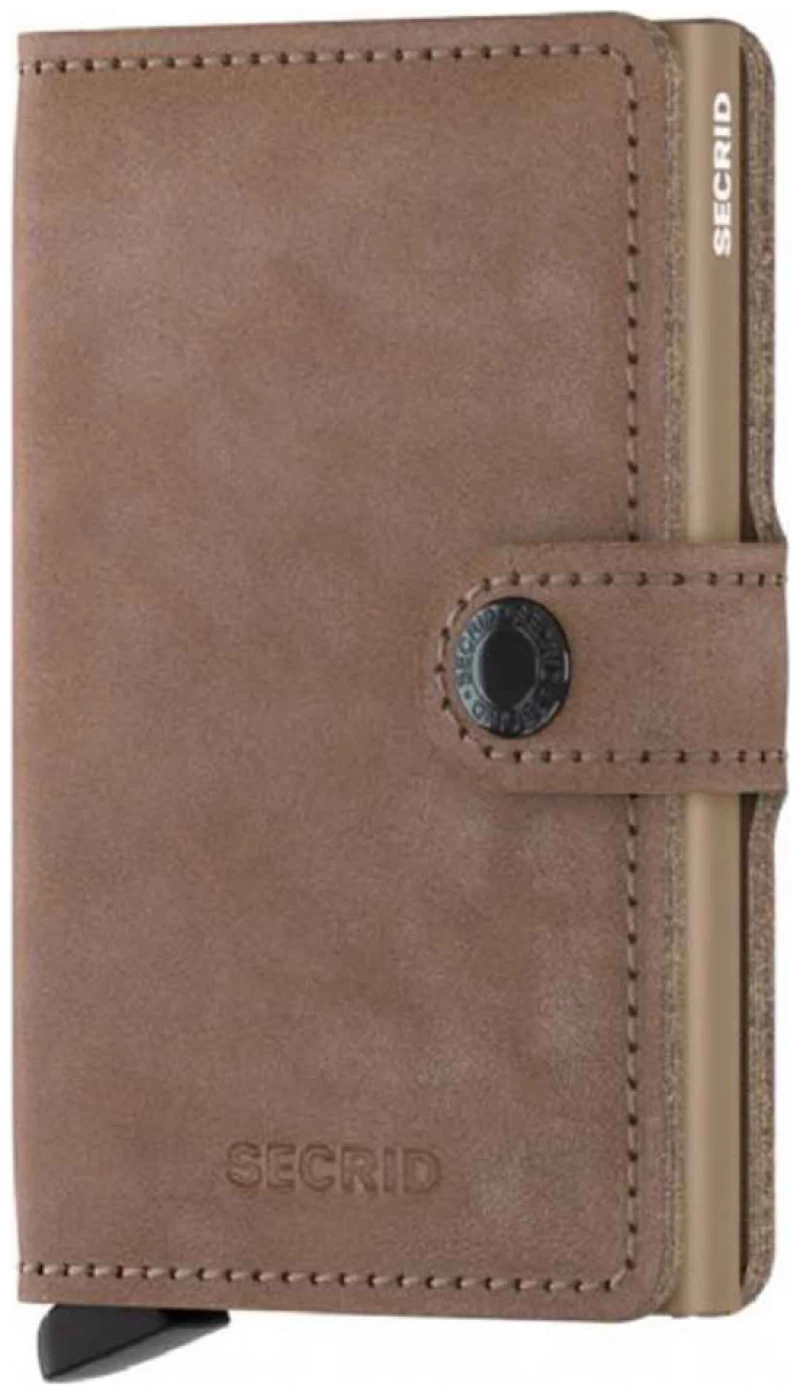 Secrid Miniwallet Vintage Taupe Πορτοφόλι MV-Taupe