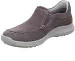 Jomos 322384916220 Aνατομικό Δερμάτινο Comfort Casual Γκρι