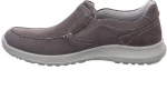 Jomos 322384916220 Aνατομικό Δερμάτινο Comfort Casual Γκρι