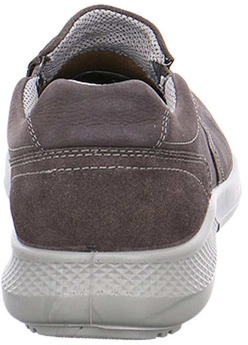 Jomos 322384916220 Aνατομικό Δερμάτινο Comfort Casual Γκρι