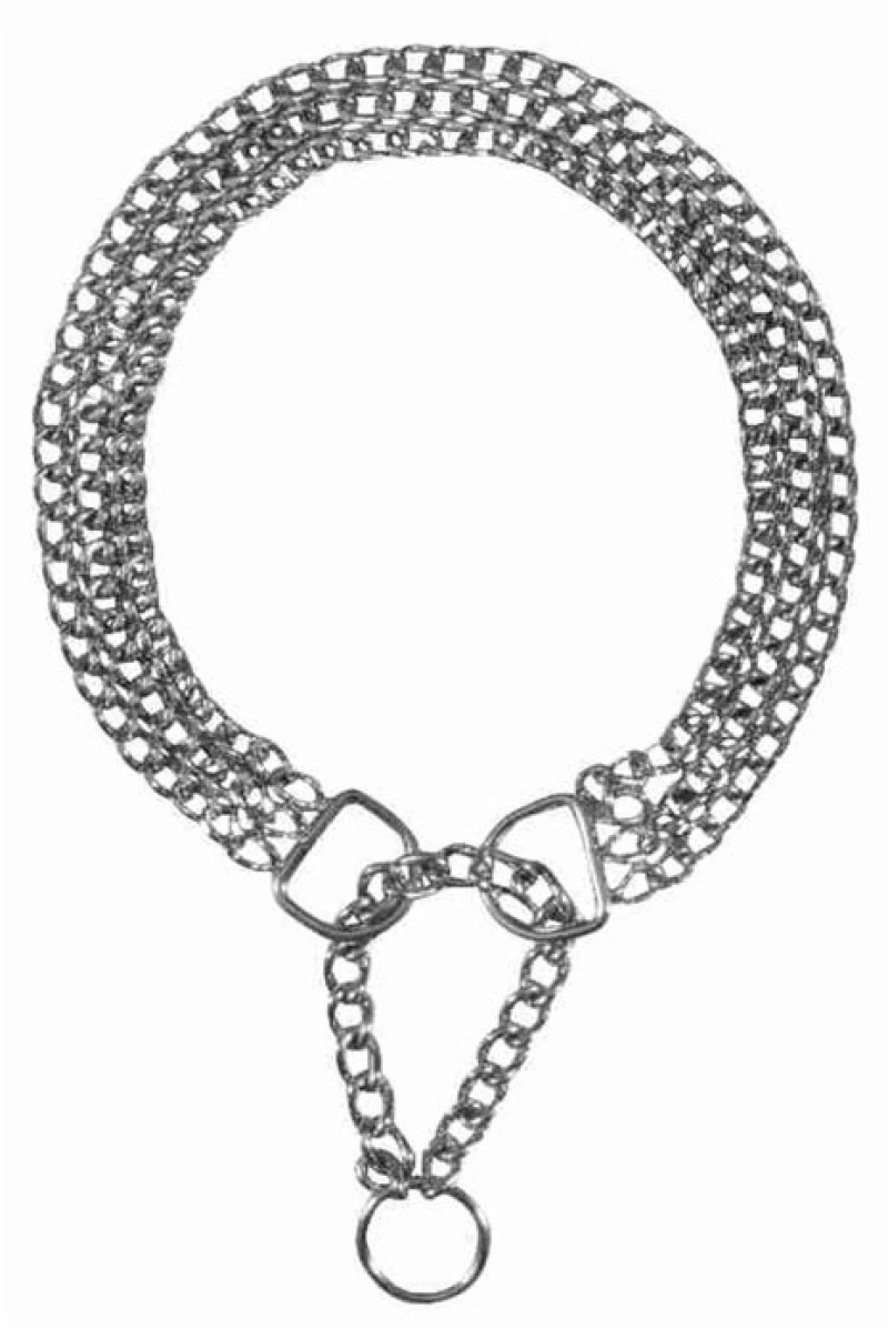 Trixie Περιλαίμιο Πνίχτης με Τριπλή Αλυσίδα 55cm/2.5mm