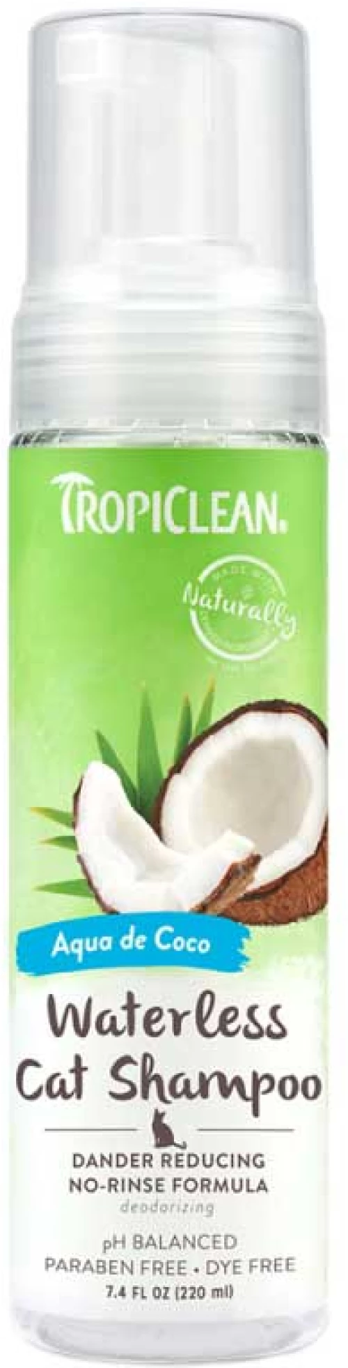 TropiClean Waterless Shampoo Facial Cleanser με βανίλια 220ml