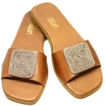 Bigshoes GA0215-09 Δερμάτινo Σανδάλι Ταμπά