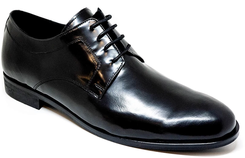 Bigshoes KL3710-01L Δερμάτινο Dress Μαύρο