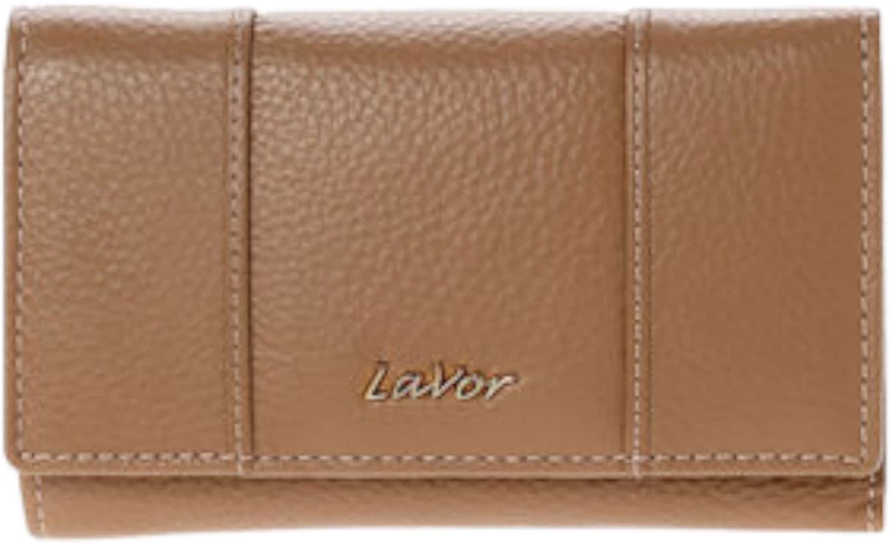 Πορτοφόλι Γυναικείο Δερμάτινο Μπεζ Lavor 1-6013