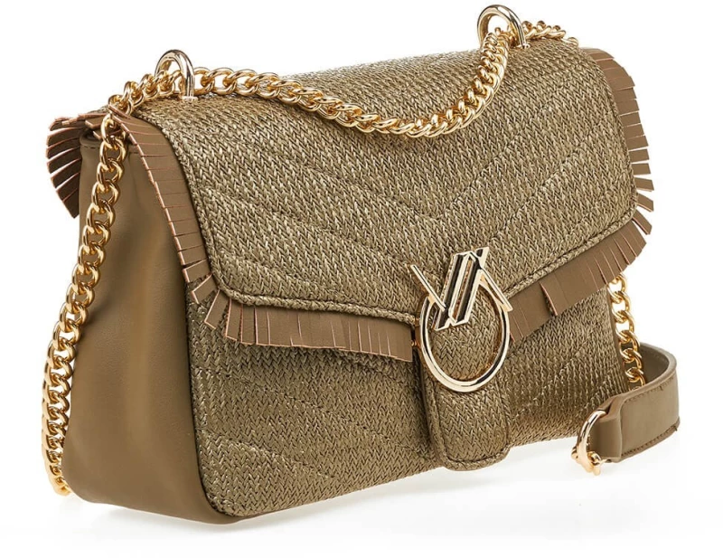 Τσάντα Γυναικεία Χιαστί Verde 16-7313 Khaki Khaki