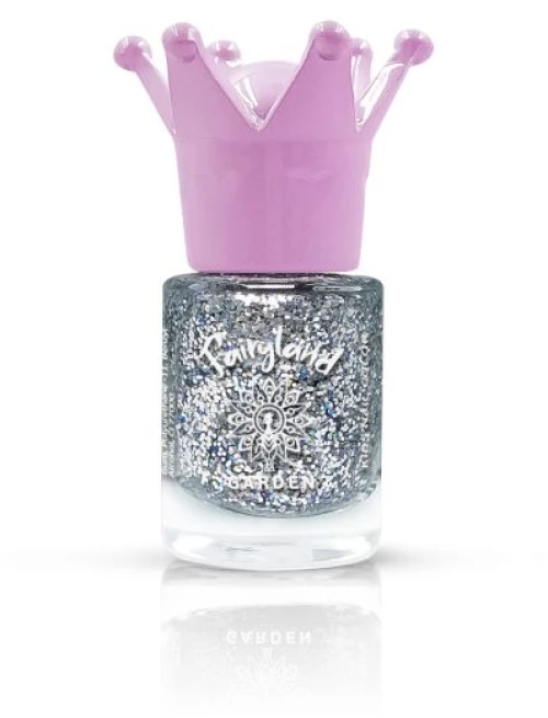 Garden Fairyland Nail Glitter Silver