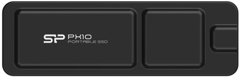 SILICON POWER εξωτερικός SSD PX10, 2TB, USB 3.2, 1050-1050MB/s, μαύρος