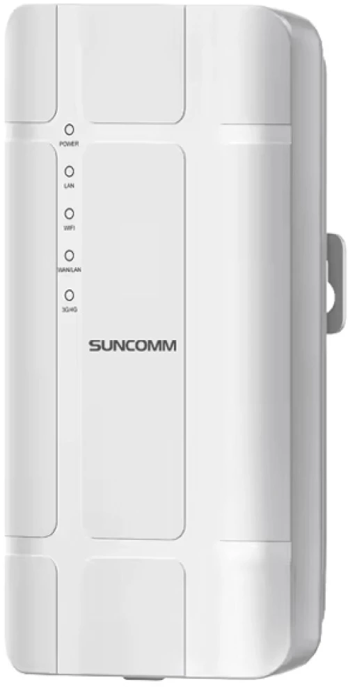 SUNCOMM outdoor 4G LTE CPE QC300K, 300Mbps Wi-Fi, 100Mbps LAN, IP65