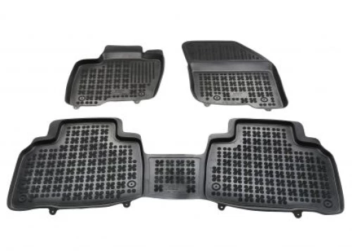 Λαστιχένια πατάκια Rezaw Plast για Ford Edge (2016-2020) - τύπου σκαφάκι - 3τμχ.