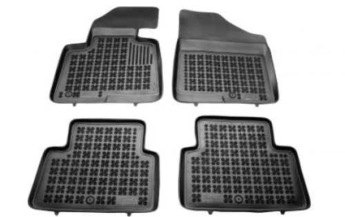 Λαστιχένια πατάκια Rezaw Plast για Hyundai Santa Fe (2012+) - τύπου σκαφάκι - 4τμχ.
