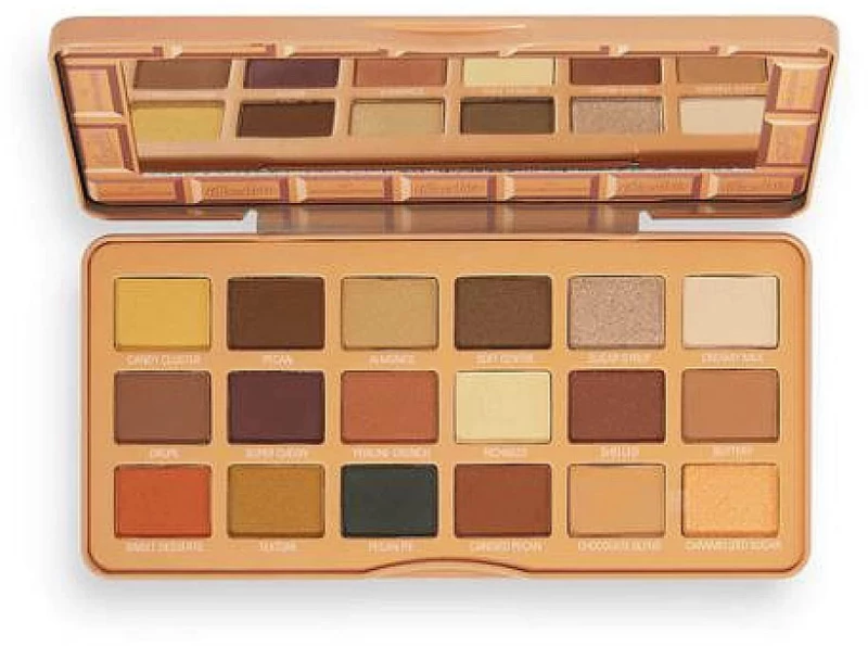 REVOLUTION BEAUTY I Love MakeUp PECAN PRALINE Παλέτα Σκιών Ματιών 16.2gr