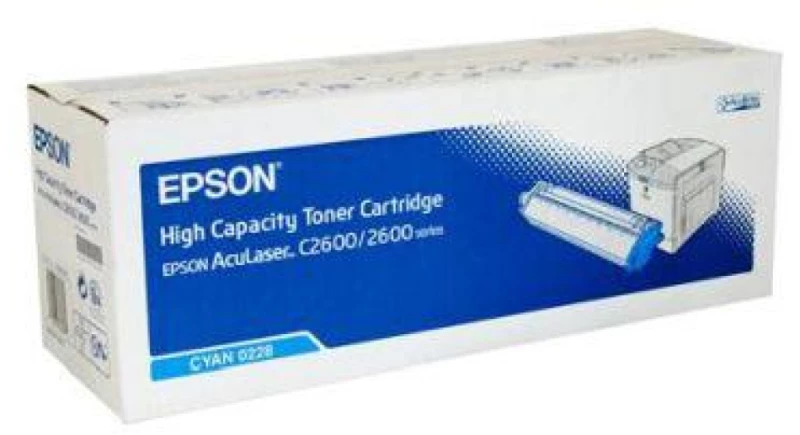 Toner Epson C13S050228 C2600 cyan 5000pgs