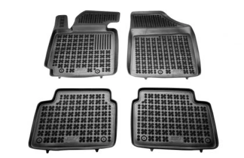 Λαστιχένια πατάκια Rezaw Plast για Hyundai Veloster (2010+) - τύπου σκαφάκι - 4τμχ.