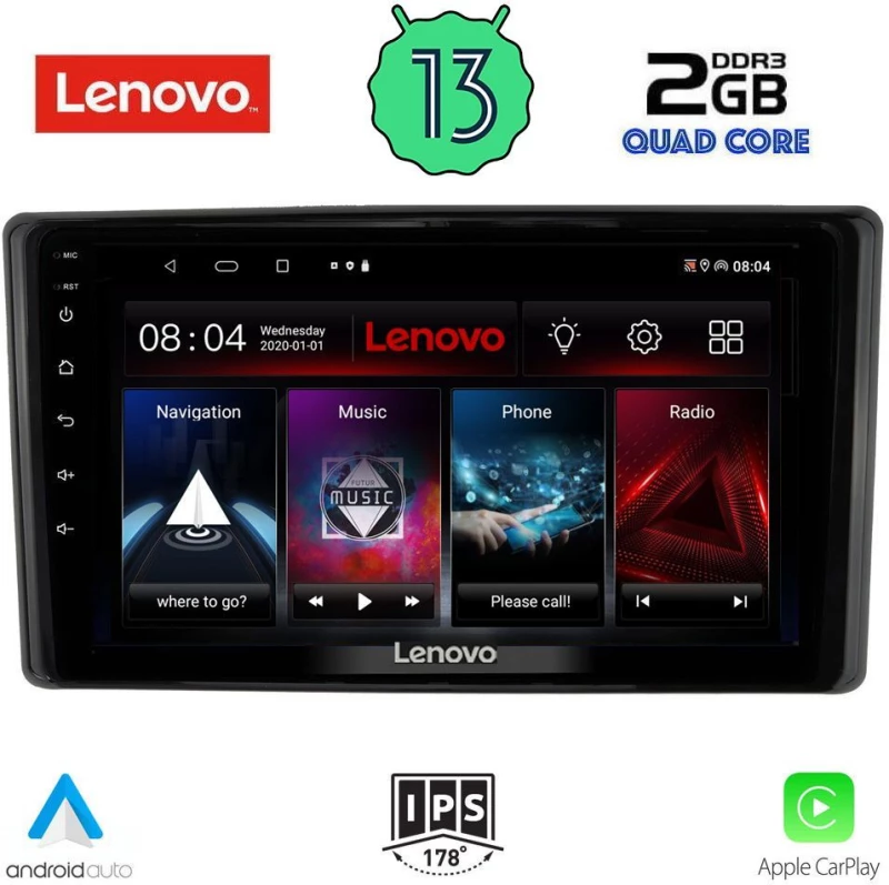 LENOVO LVD 4701_CPA (10inc) MULTIMEDIA TABLET OEM TOYOTA RAIZE mod. 2020>