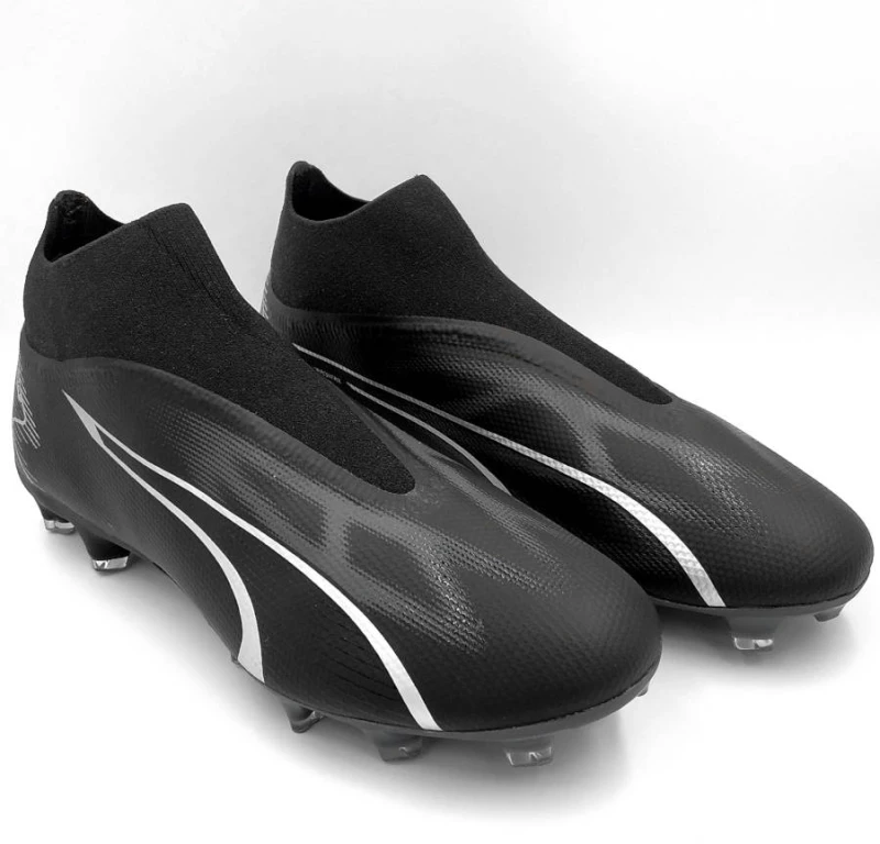 Ανδρικά Ποδοσφαιρικά Puma Ultra Match+ Ll Fg/Ag Μαύρο  Μαύρο