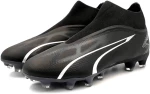 Ανδρικά Ποδοσφαιρικά Puma Ultra Match+ Ll Fg/Ag Μαύρο  Μαύρο