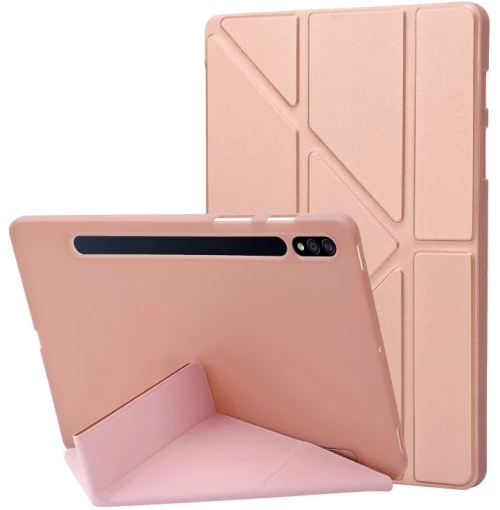 Θήκη Βιβλίο Origami για Galaxy Tab S9 - Rose Gold OEM